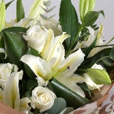 Luxury roses and lilies